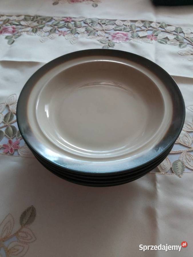 Talerze Pruszków PRL Porcelana i szkło Łódź sprzedam