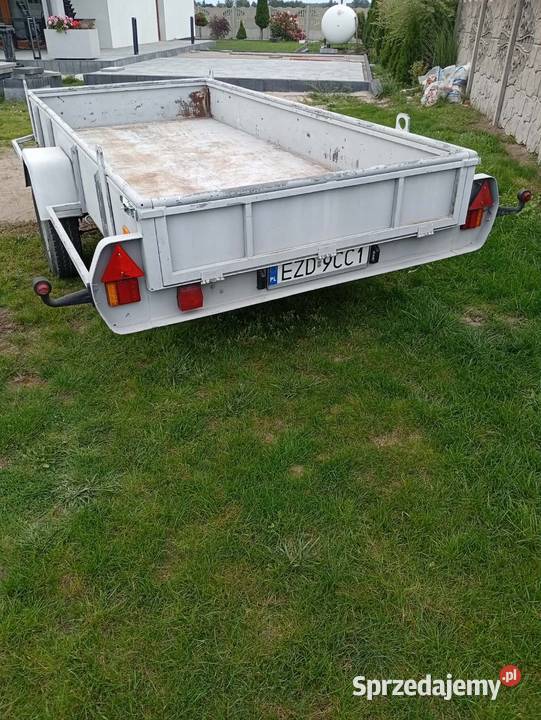 Przyczepka samochodowa ciężarowa Rok produkcji 2003 Łódź
