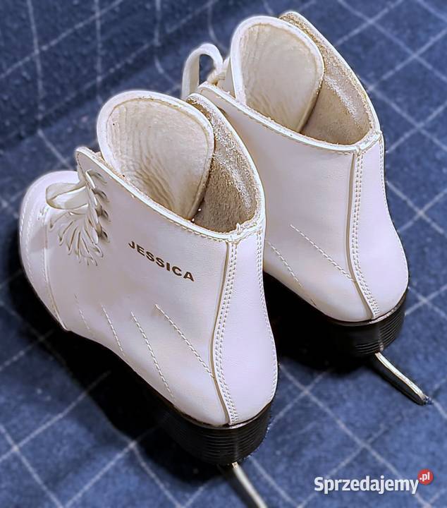 Łyżwy figurowe rozmiar 37 wkładki 23 Skóra Piotrków Trybunalski