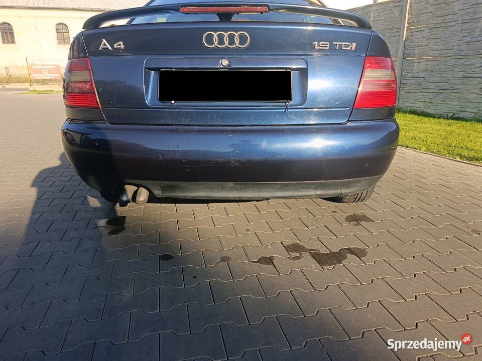 Zderzak Tył Sedan Niebieski Audi A4 B5 a23 Myszków