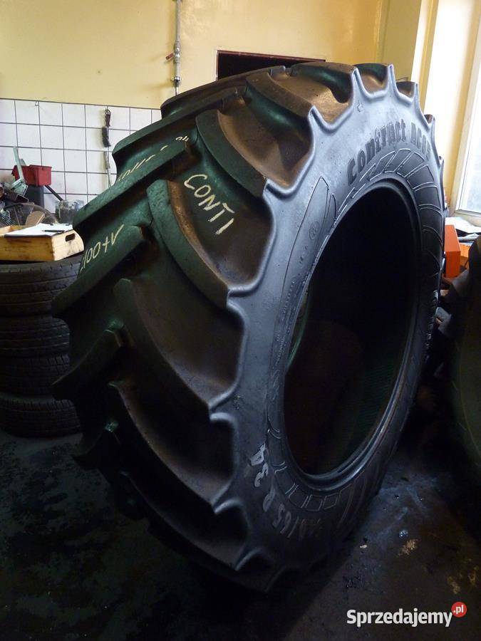 2x Opona używana rolnicza 54065R34 CONTINENTAL podlaskie Zaścianki