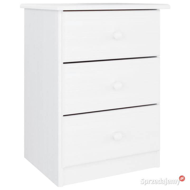 Szafka nocna ALTA biała 41x35x555 drewno sosnowe Warszawa sprzedam