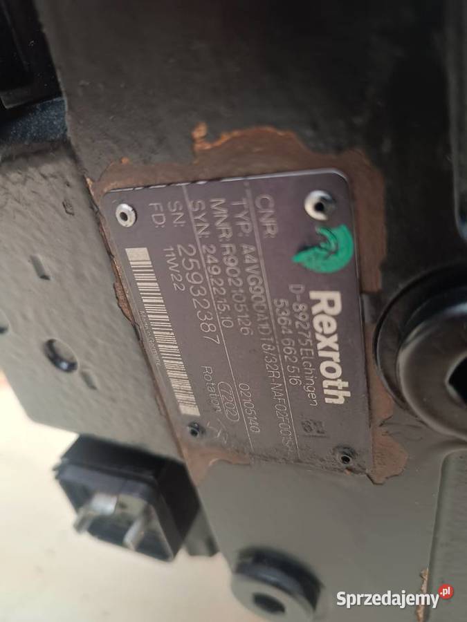 Pompa hydrauliczna Rexroth AVG90DA1DT8 32R Staszów sprzedam