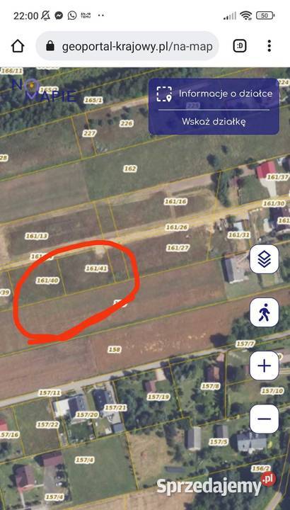 Działki budowlane z mediami lasu Olkusz Sieniczno