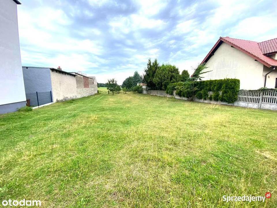 Działka budowlana 18x100m rolna z możliwością Sączów