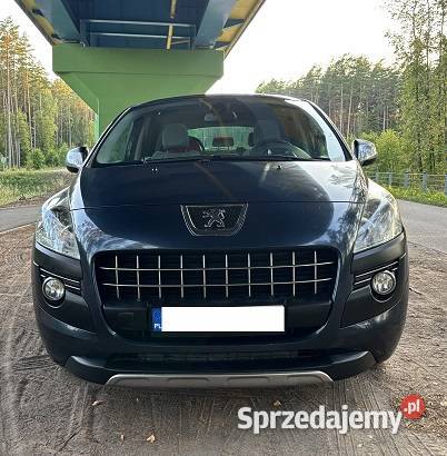 peugeot 3008 perfekcyjny stan 16 HDi granatowy Białystok