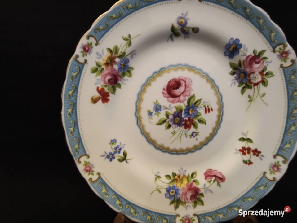 Talerz angielski Tuscan Lowestoft Porcelana i szkło