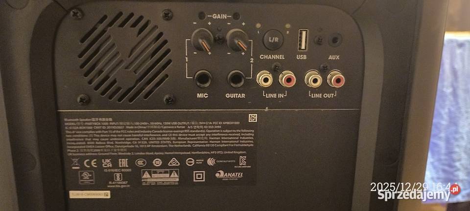 Głośnik jbl party 1000 Słuchawki i głośniki