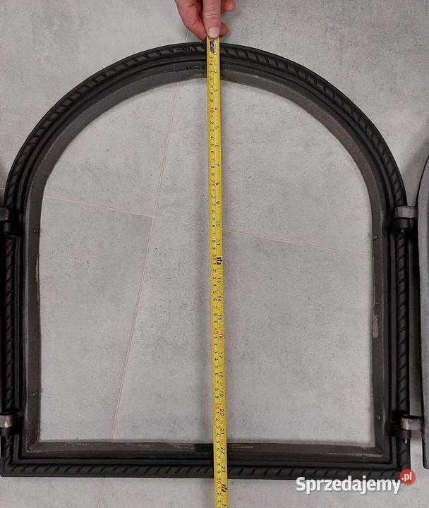 Drzwiczki żeliwne do wędzarni półokrągłe 60x56 Kielce