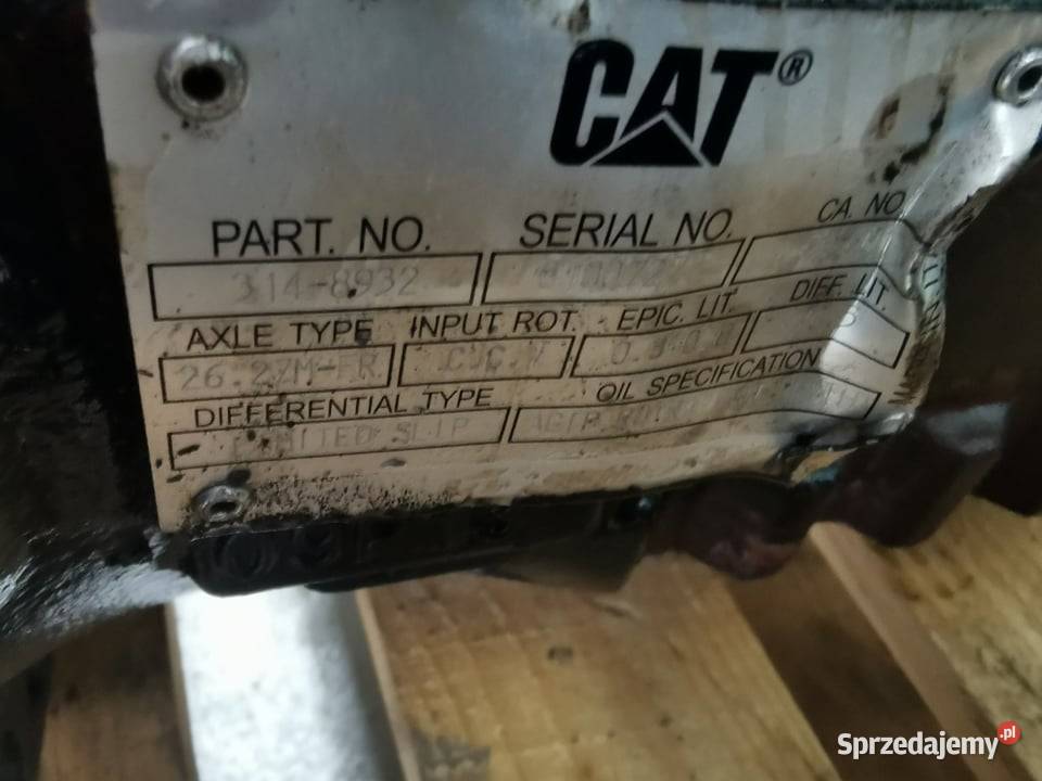 Obudowa półosi CAT TH 337 Carraro 2625MFR wielkopolskie Wilkowo sprzedam