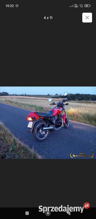 Yamaha XS 400 1987r 25KW czterosuwowy Yamaha pomorskie Barchnowy