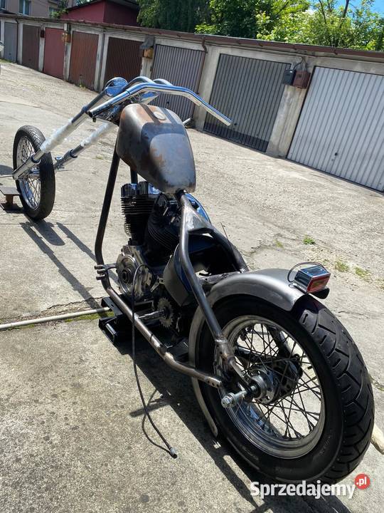 HarleyDavidson Shovelhead szwedzki chopper SAM