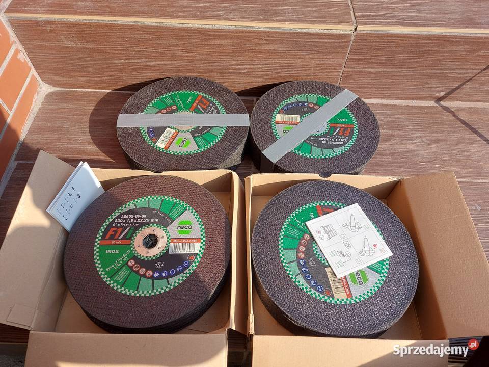 100 Tarcze do Metalu RECA AS60SBF80 Tychy sprzedam