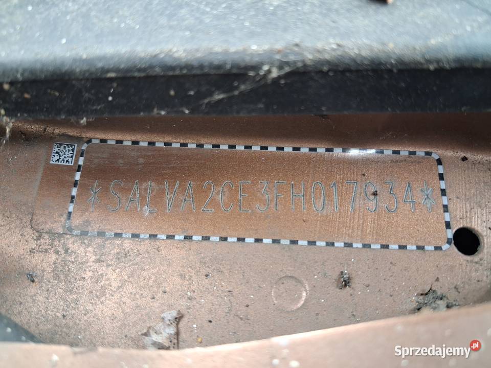 Land Rover Evoge 22 Diesel Anglik rej 2200cm3 Mrągowo