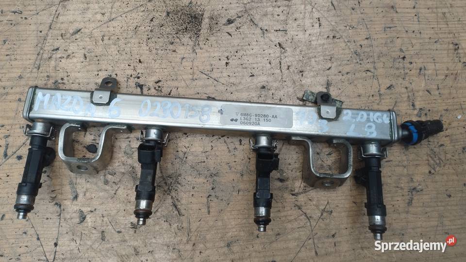 MAZDA 6 L8 18 16V listwa wtryskowa wtryski 20 świętokrzyskie Kielce