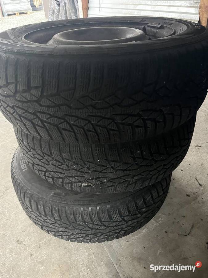 Opony zimowe z felgami peugeot 307 308 195 65 Kraśnik