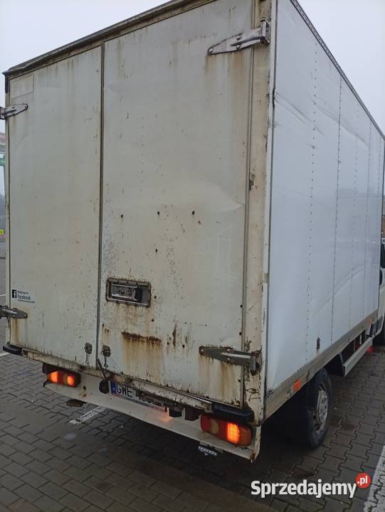 Peugeot boxer kontener Peugeot Luzino