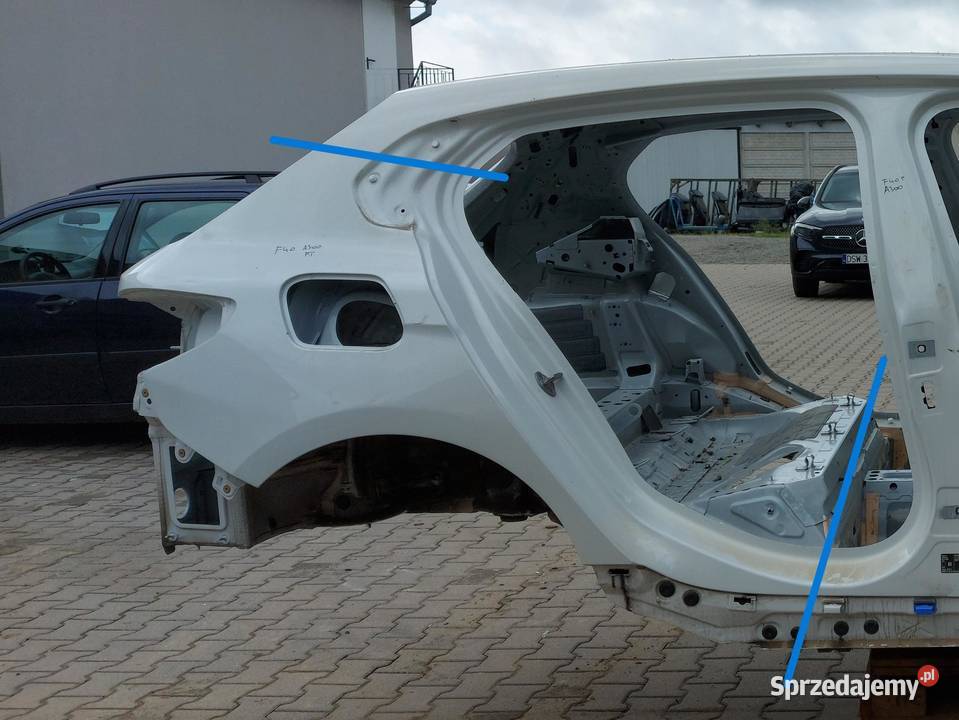 BMW F40 M135i TYŁ ĆWIARTKA PAS TYLNY PODŁOGA dolnośląskie