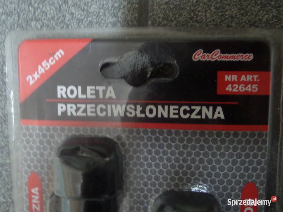 Rolety samochodowe przeciwsłoneczne 45 2 sztuki Pozostałe małopolskie Brzesko