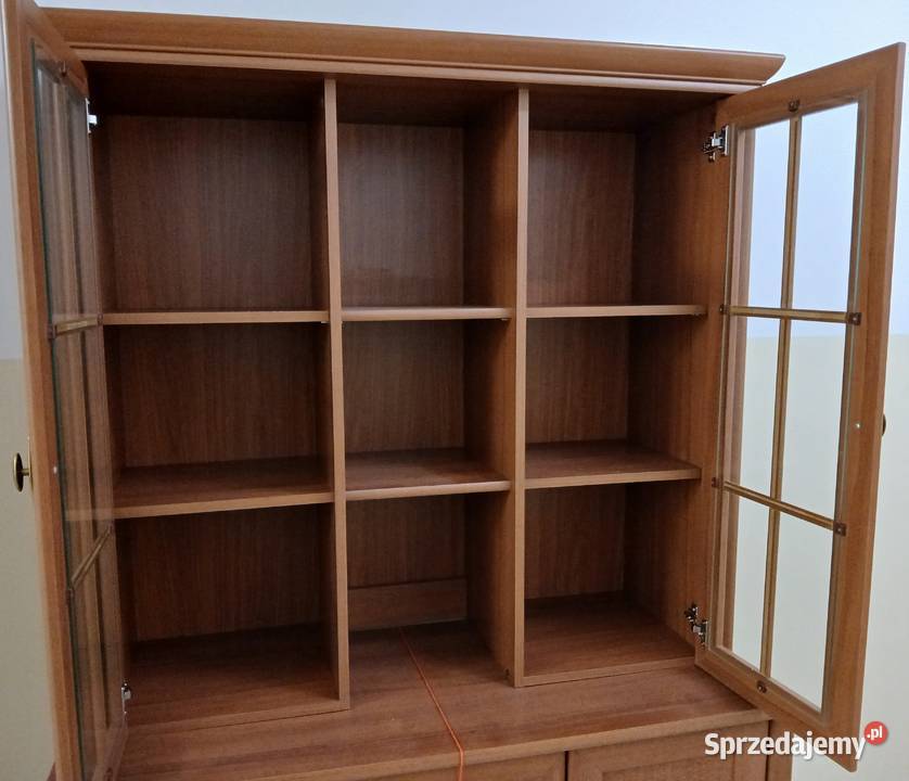 Kredens brązowy 116x191x46 lubelskie Lublin sprzedam