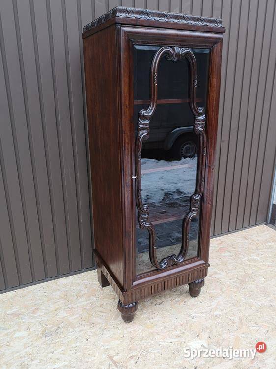 Witryna Biblioteka Słupek Stary Antyk Unikat Swarzędz sprzedam