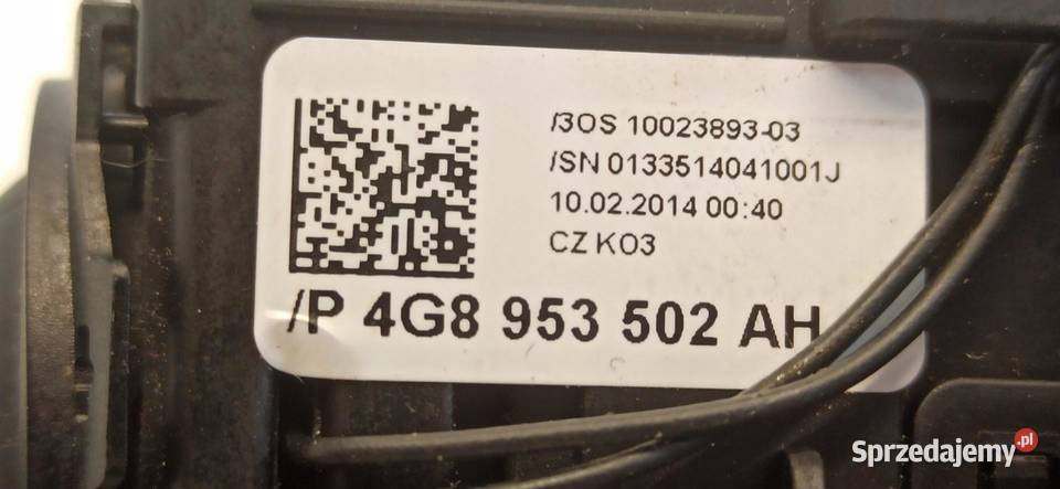 AUDI A4 B8 MANETKI PRZEŁĄCZNIK 4G8953502AH Panele sterowania, przełączniki
