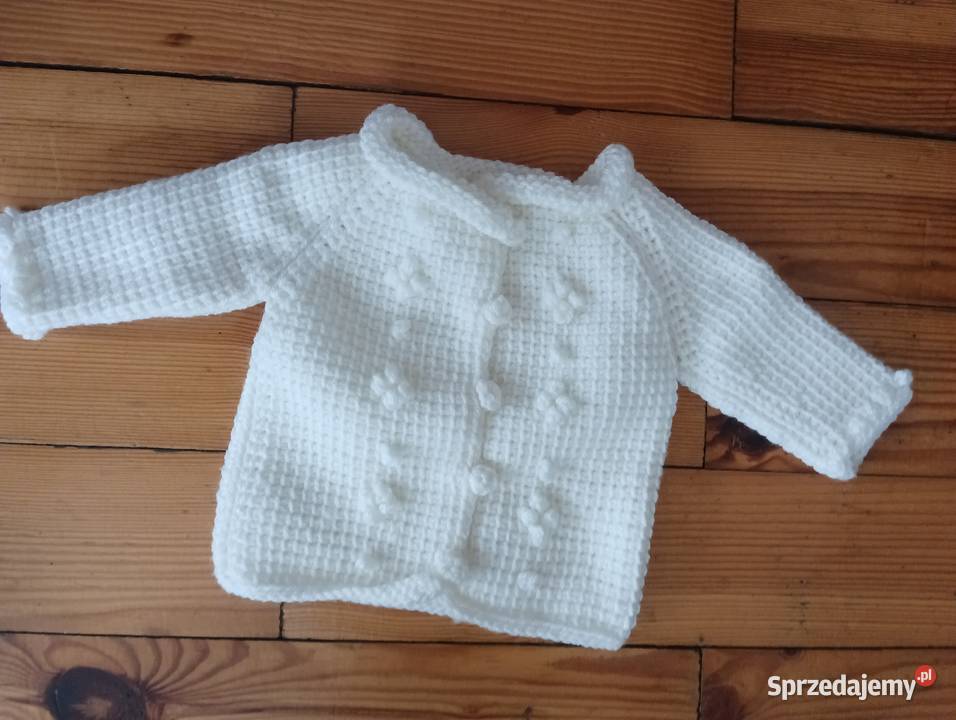Sweterek z włóczki niemowląt Rozmiar 56 Zamość