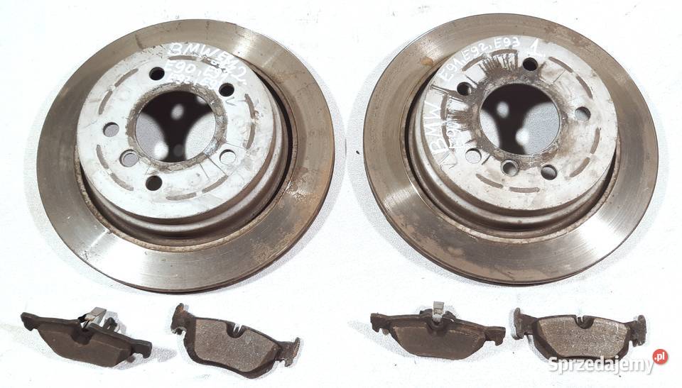 TARCZE HAMULCOWE TYŁ BMW E81 E87 E90 E91 F20 F30 tarcze Mielęcin