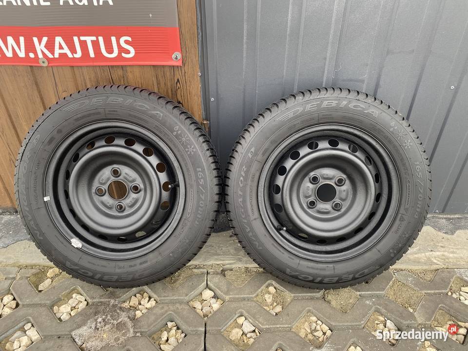 Koła stalowe Wielosezon 4x100 Toyota Yaris 16570 Samochodowe Zamość