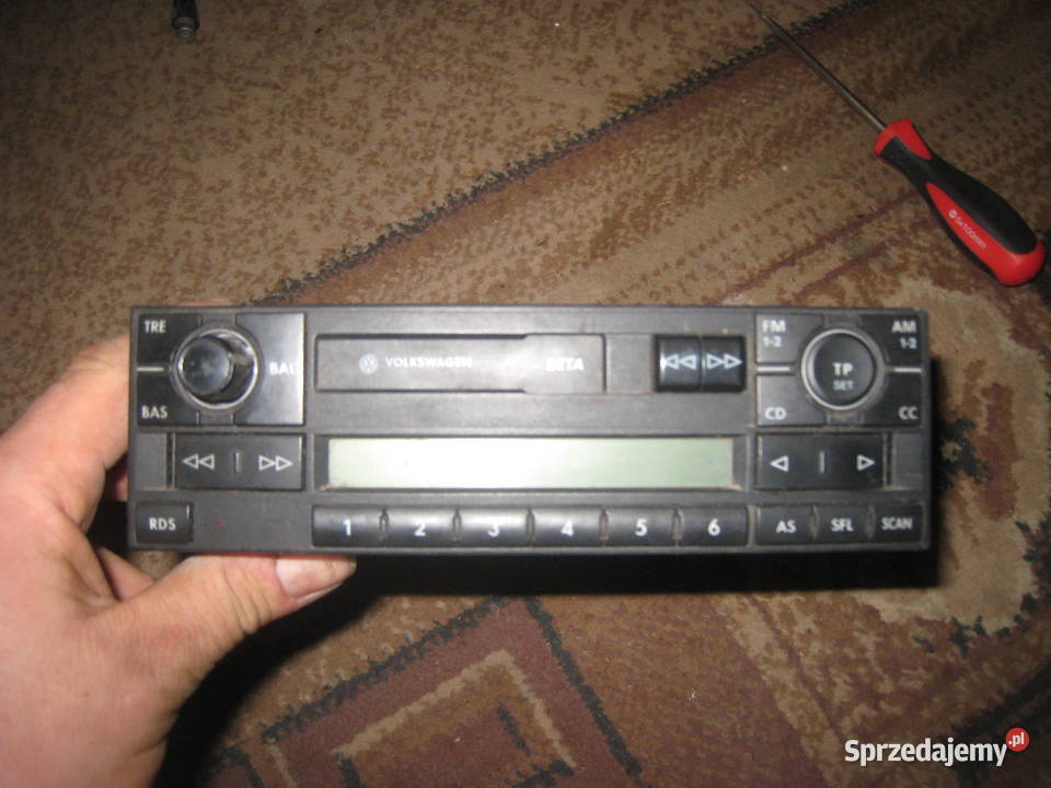 Radio Volkswagen Beta Polo Golf Passat Sharan Kraków