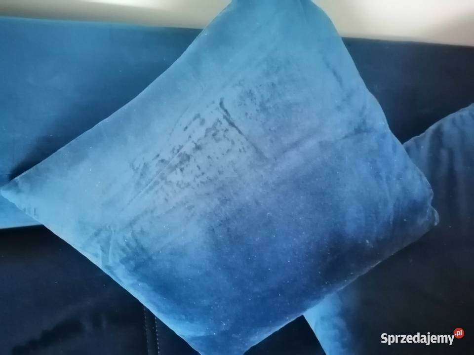 Narożnik z funkcją spania aksamit 80cm Warszawa