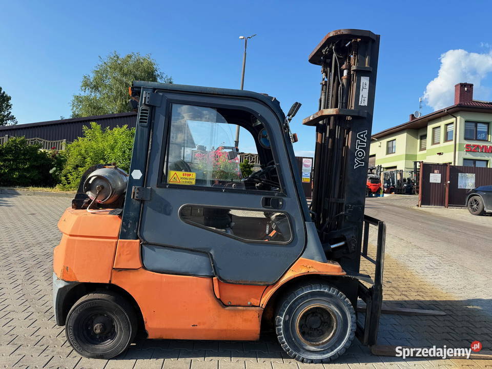 wózek widłowy TOYOTA 427FG25 LPG 2500 Triplex Działoszyn