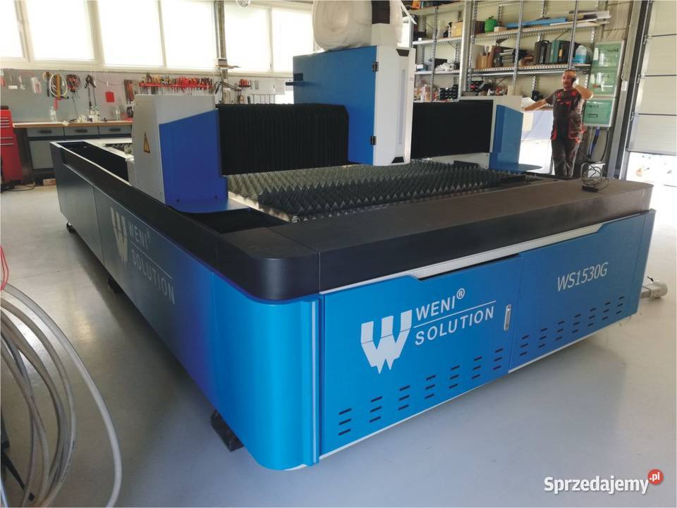Fiber Laser Wycinarka Laserowa CNC 3015G Weni 6Kw Serwis PL - OD RĘKI Wrocław