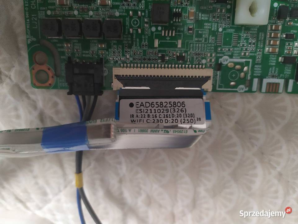 Części TV Led 4k LG 50UP75003LF zasilacz płyta Szczecin