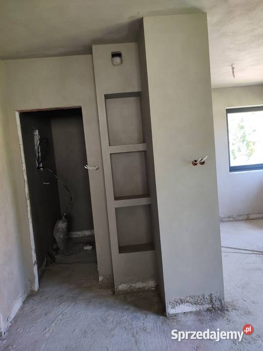 Tynki maszynowe cementowo wapienne I gipsowe Usługi Karczmiska Pierwsze