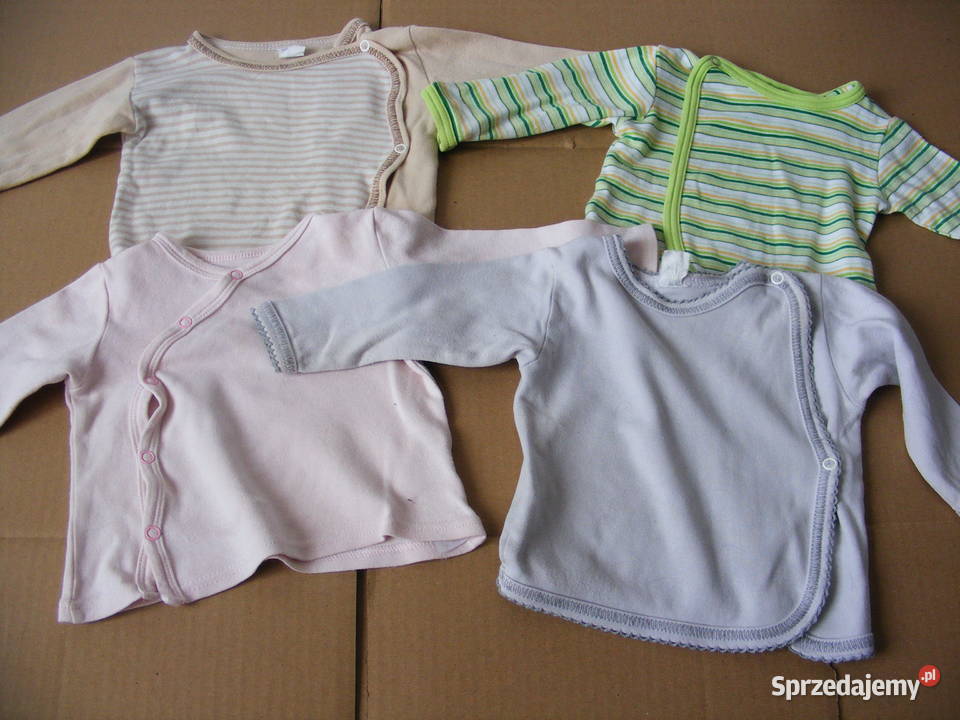 Ubranka dziecięce 68 śpioszki pajacyki kaftaniki