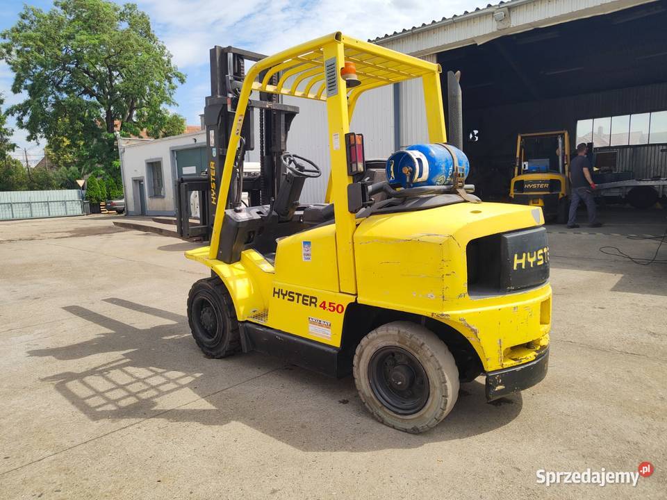 Wózek widłowy HYSTER H45 XM 2006 LPG Wózki widłowe Zielęcice