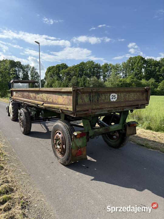 Przyczepa Rolnicza Wywrotka 6t Hl Hw 6011 Hk Thk Ifa sprzedam