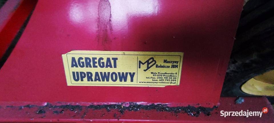 Sprzedam agregat uprawowy JBM szer 28m nieuszkodzony Miechów sprzedam