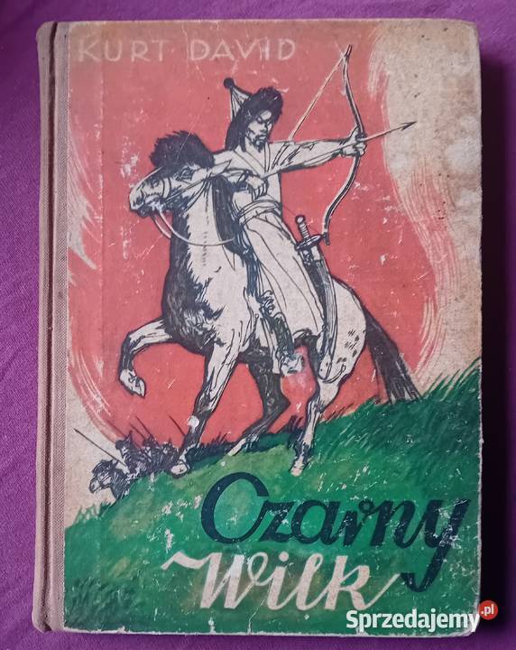 Kurt David Czarny Wilk Wyd Poznańskie 1970 r Koźminek
