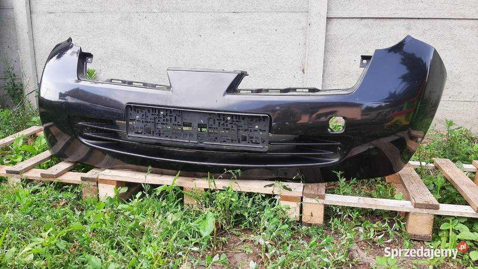 zderzak przedni Nissan Micra k12 CZARNY Dębno
