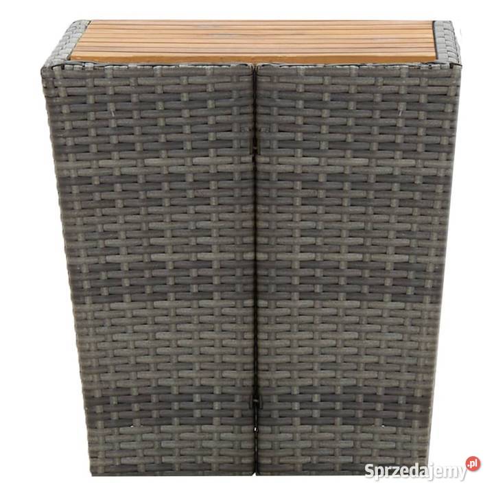 vidaXL Stolik herbaciany szary 415x415x43 Warszawa