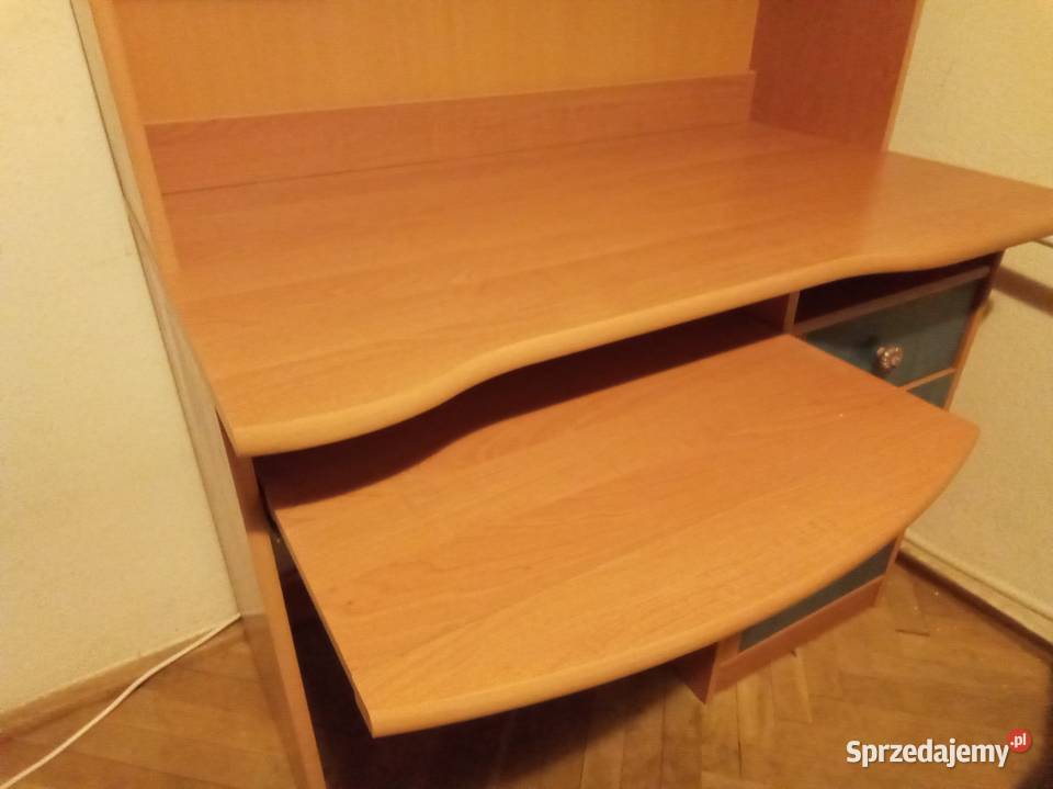 Biurko szkolne z morskimi elementami Meble Warszawa