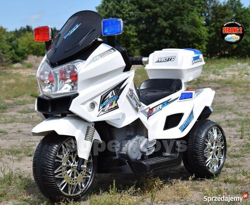MEGA WIELKI MOTOR POLICYJNY HERO Z DŹWIĘKAMI kujawsko-pomorskie Toruń sprzedam