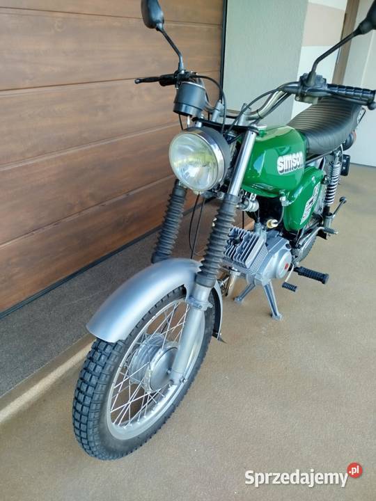 Simson S 51 1989 r 82km łódzkie Pajęczno