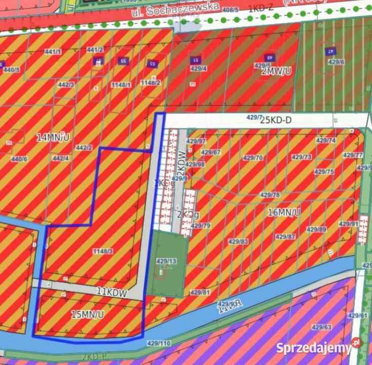 Zabudowa pod bliźniaki MPZP