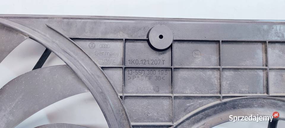 OBUDOWA WENTYLATORÓW AUDI VW SEAT 1K0121207T
