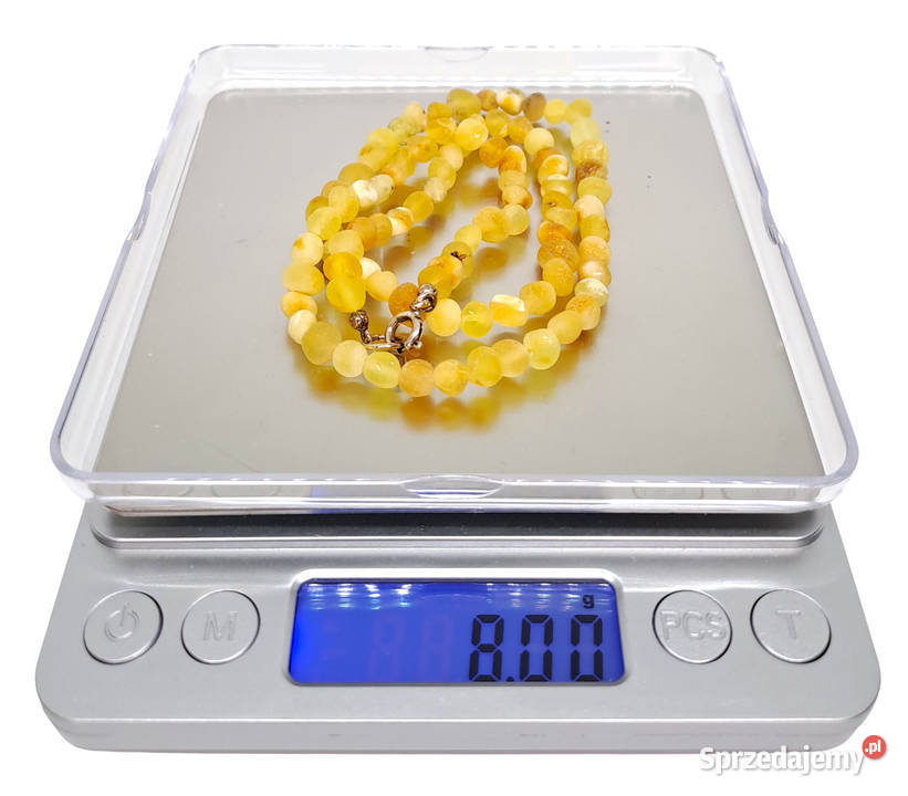 Korale z bursztynu bursztyn bałtycki baroczek mazowieckie Warszawa