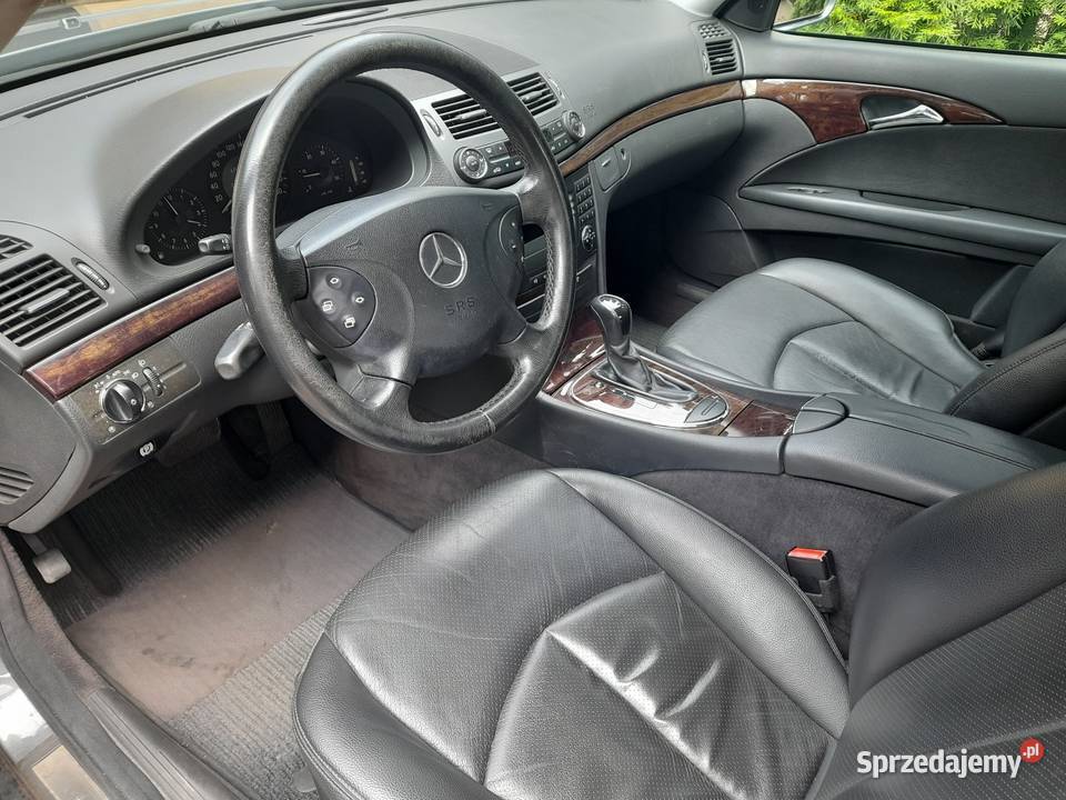 Mercedes E 200 CDI Klima Hak OC Automat aluminiowe felgi Łuków
