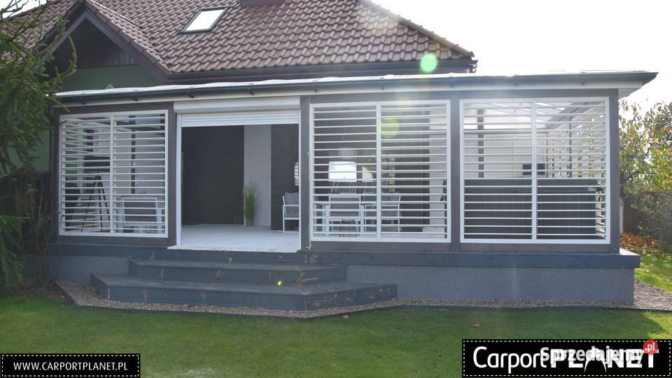 Całoroczna pergola tarasowa zadaszenia tarasu zachodniopomorskie Szczecin